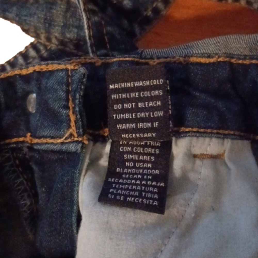 DISTRESSED overalls by Dollhouse. Size 7 .Great for Spring! - Picture 10 of 14
